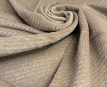 Пальтовая ткань из шерсти мохера полиэстера 65/20/15